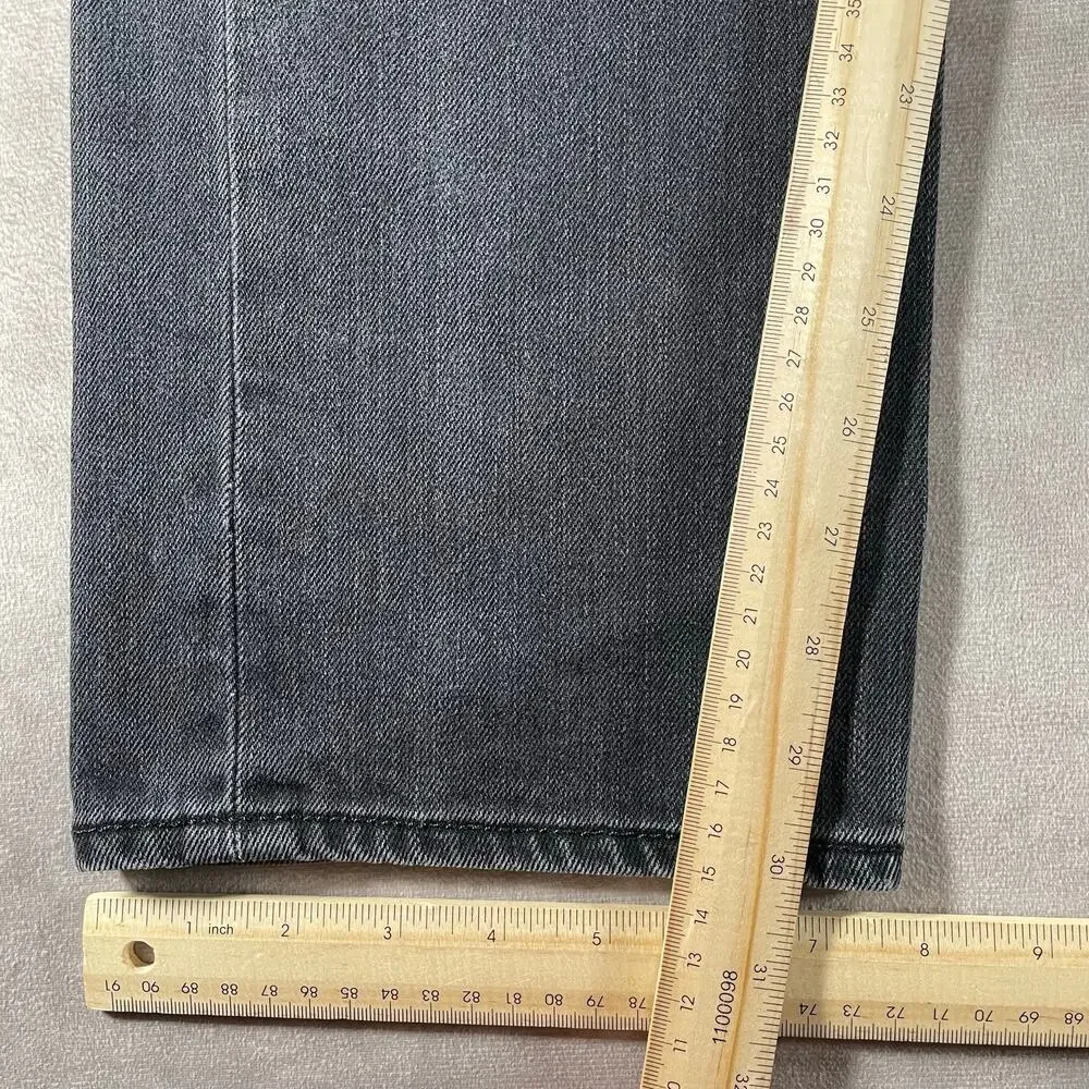 Levi’s 501 Button Fly Black Pants Straight Leg Men’s 32x30